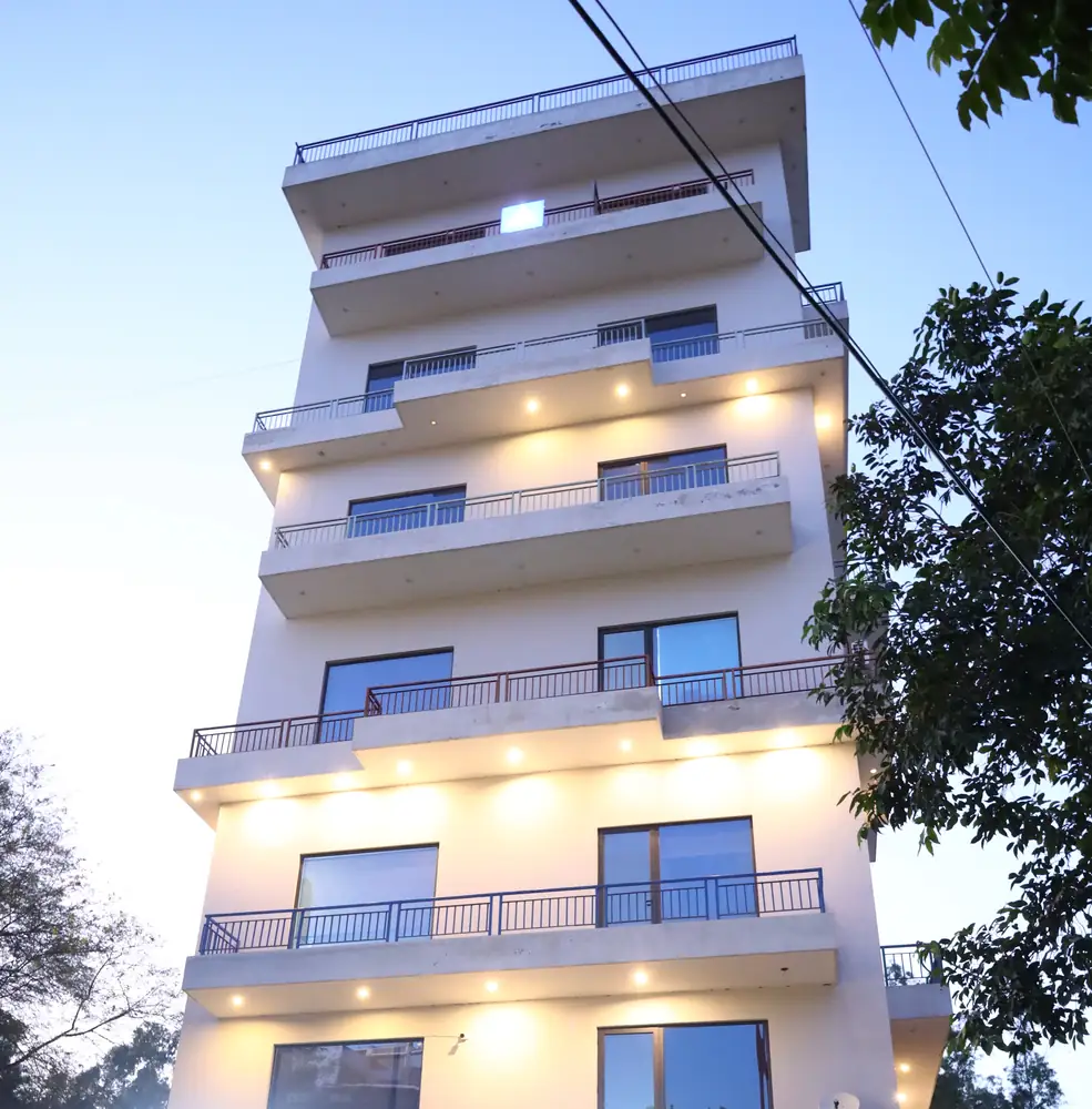 The building in Mohali where the Peak Process Partners office is located